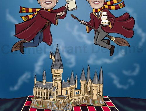 Harry Potter and Lego fans Celebrating Love Across Continents