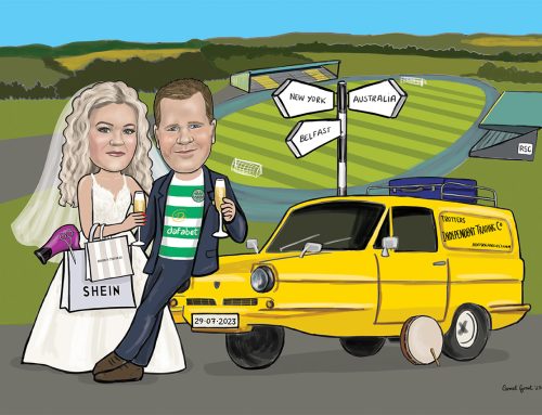 Only Fools & Horses Bride and Groom