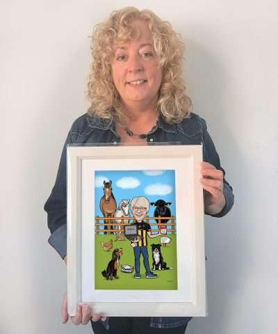 Photograph of artist and designer Carmel Grant