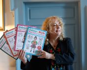 Carmel Grant Designs holding her Paper Doll Books finlalist in the Business of Crafts Awards at Showcase 2026