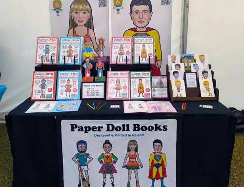 First 2026 market for Carmel Grant Designs and the Paper Doll Books.